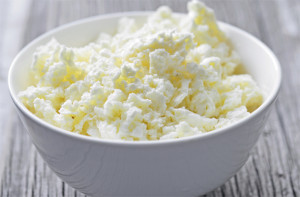 dry cottage cheese/curd cheese